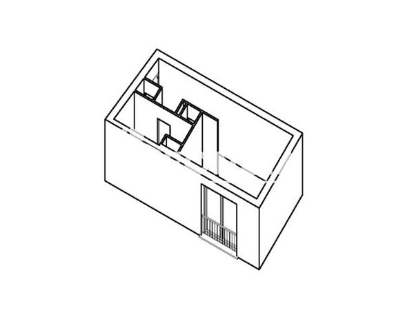 Location Studio 21.5 m² - 11 RUE AMPERE Saint Etienne 42000
