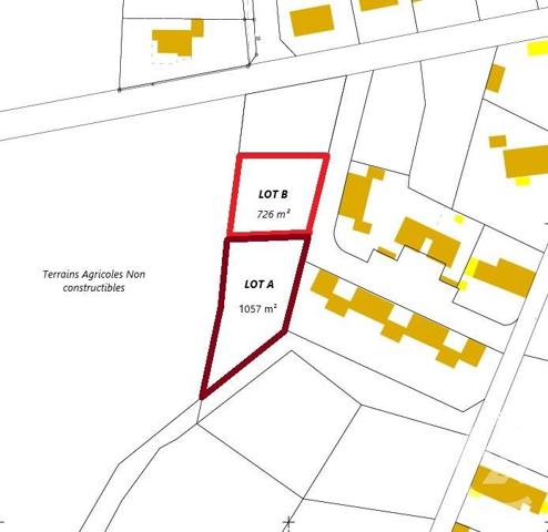 Terrain à vendre  726 m2 AZEREIX - 65