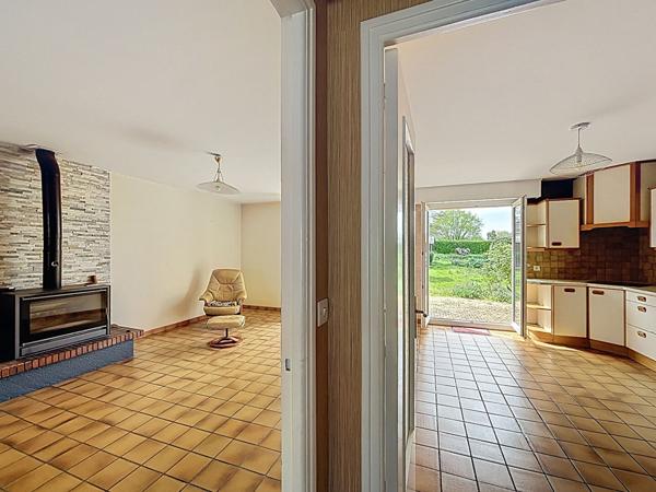 Maison 2 chambres, 1 bureau, jardin et garage - 97m² - Hennebont, rive gauche