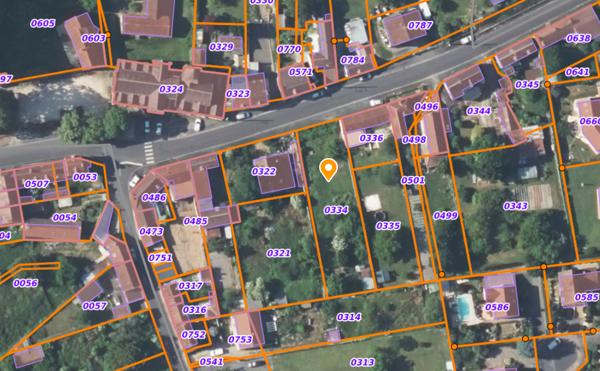 terrain constructible - 973 m2 - Vue dégagée