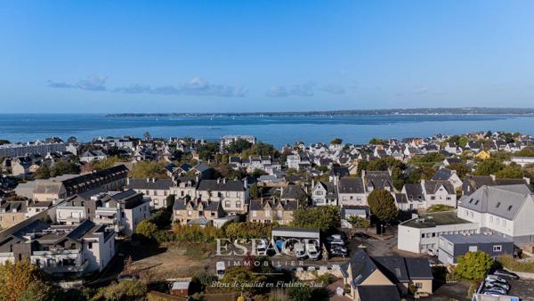 Concarneau centre-ville - T4 au dernier étage, avec vue sur la baie