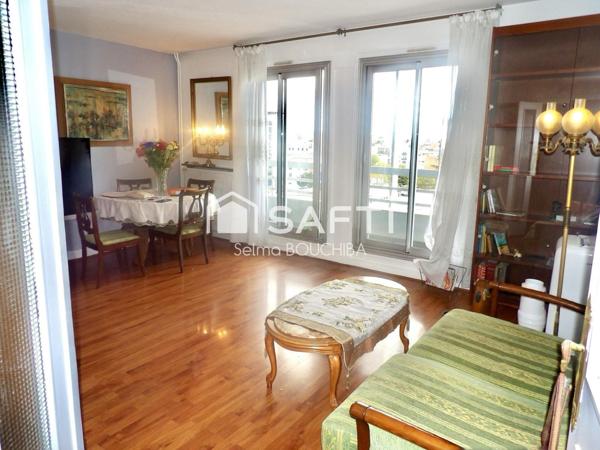 Appartement 3 pièces de 65 m² –  Lumineux avec balcon