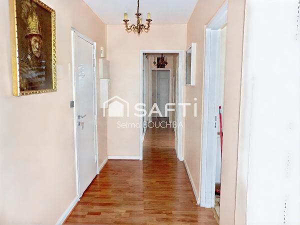 Appartement 3 pièces de 65 m² –  Lumineux avec balcon