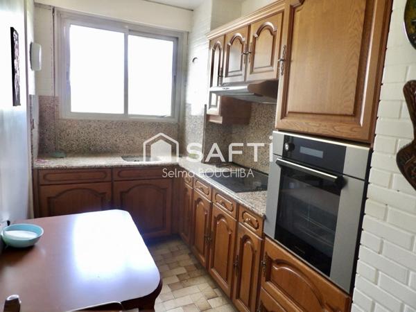 Appartement 3 pièces de 65 m² –  Lumineux avec balcon