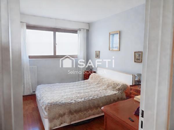 Appartement 3 pièces de 65 m² –  Lumineux avec balcon