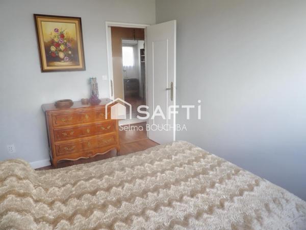 Appartement 3 pièces de 65 m² –  Lumineux avec balcon