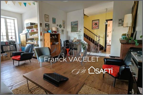 Maison de ville avec jardin et garage