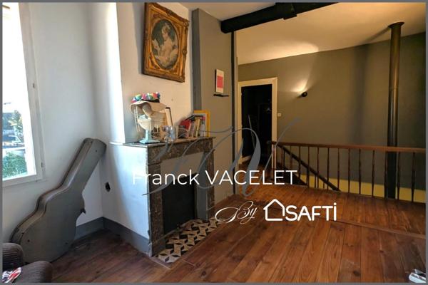 Maison de ville avec jardin et garage