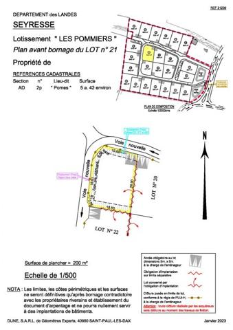 Terrain Constructible Seyresse 05 a 42 ca