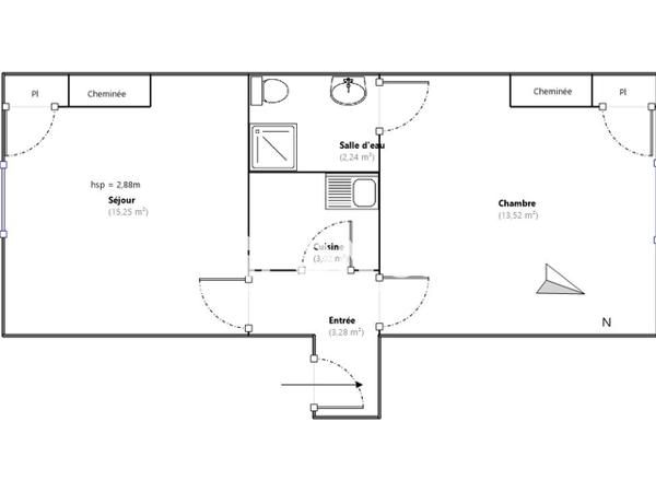 Location Appartement 2 pièces 37.31 m² - 8 RUE VOCHAVE Limoges 87000