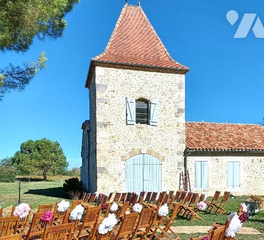 Maison d'hôtes de charme avec colombier et accès au canal des 2 mers