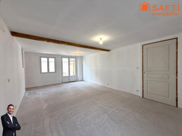 Jolie maison Alsacienne de 4 pièces disposant d'une grande cour et d'une dépendance !