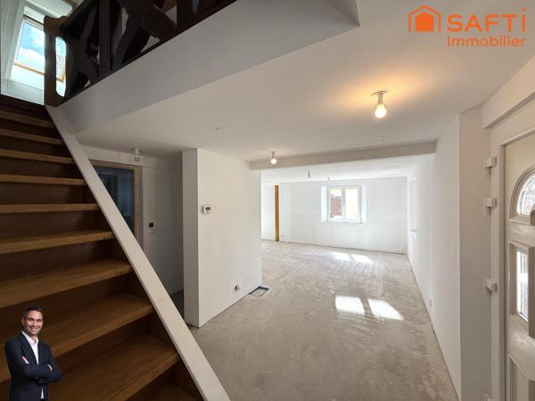 Jolie maison Alsacienne de 4 pièces disposant d'une grande cour et d'une dépendance !