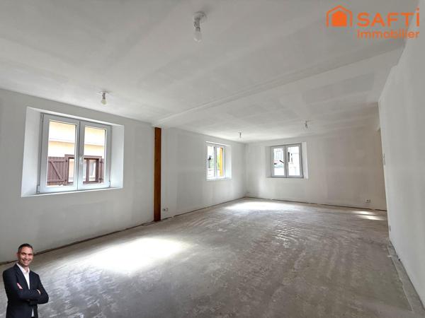 Jolie maison Alsacienne de 4 pièces disposant d'une grande cour et d'une dépendance !