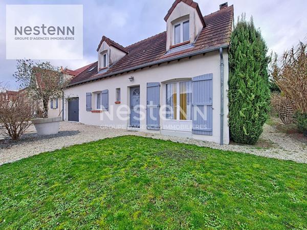 Saran, maison 5 chambres dont suite parentale en rez-de-chaussée, proche gare et commerces, garage, lumineuse, beaux volumes