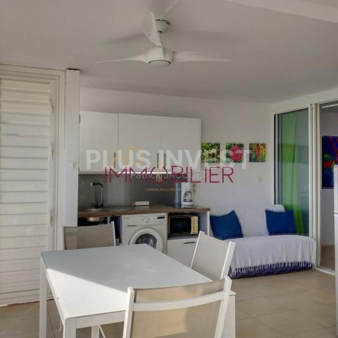 T1 vue mer panoramique - Piscine et plage privative - Résidence sécurisée