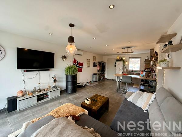 TRÈBES maison de plain-pied construite en 2018 avec terrain clos garage et trois chambres