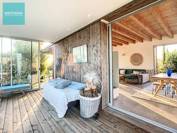 Corps de ferme rénové, 386 m², parc arboré de 8000m², 5 min. de Villefranche de Lauragais