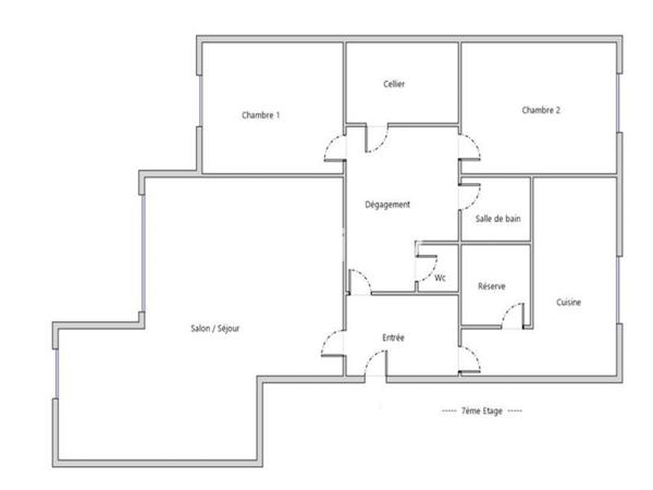 Appartement
         4 pièces
        - 87 m² 247 000 € *