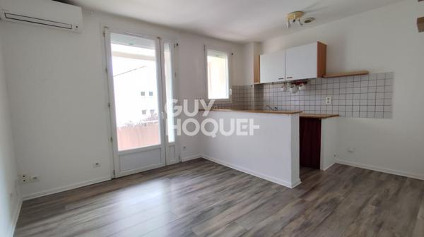 Appartement T2 climatisé, avec balcon, secteur Palissy