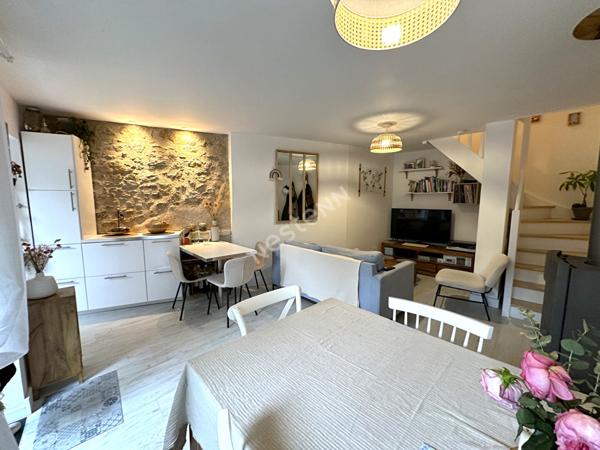 Charmante maison quartier Butte Sainte-Anne à Nantes, au calme. 2 chambres.