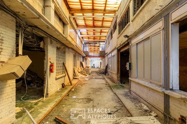 Hangar à fort potentiel sur le boulevard Victor Hugo
