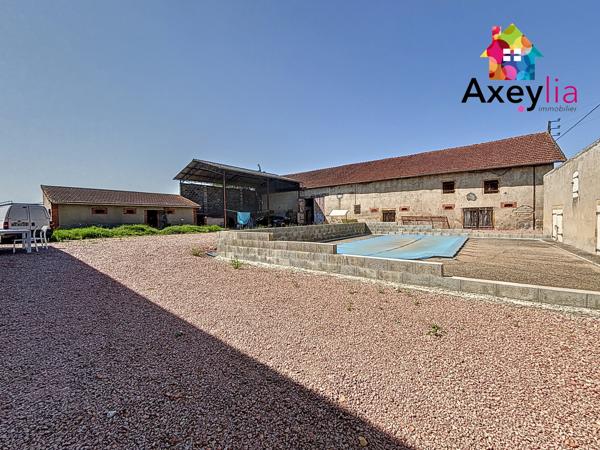 Marcigny (71110) A VENDRE - SECTEUR MARCIGNY - MAISON DE FAMILLE SUR TERRAIN AVEC DEPENDANCES ET PISCINE