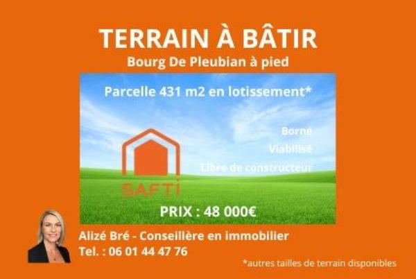 Terrain à vendre 431m2