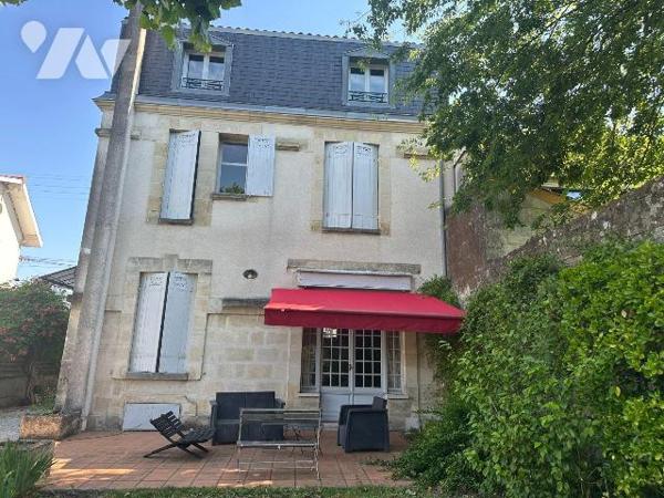 A vendre à MERIGNAC Mondésir (33700), limite saint Augustin et Caudéran, une maison bourgeoise ...