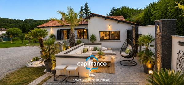 Villa contemporaine 150 m² - 4 chambres - 1 bureau - Garage 45m² - Grand terrain - VILLENEUVE SUR LOT.
