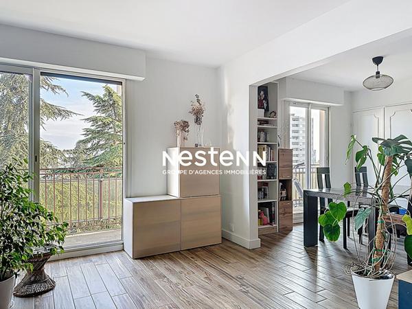 RILLIEUX LA PAPE APPARTEMENT T5 95.93 M² AU 5 ÈME ÉTAGE 4 CHAMBRES GRAND BALCON ET UNE CAVE