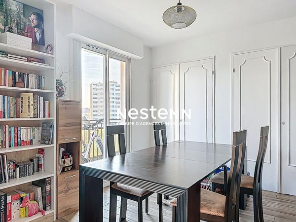 RILLIEUX LA PAPE APPARTEMENT T5 95.93 M² AU 5 ÈME ÉTAGE 4 CHAMBRES GRAND BALCON ET UNE CAVE