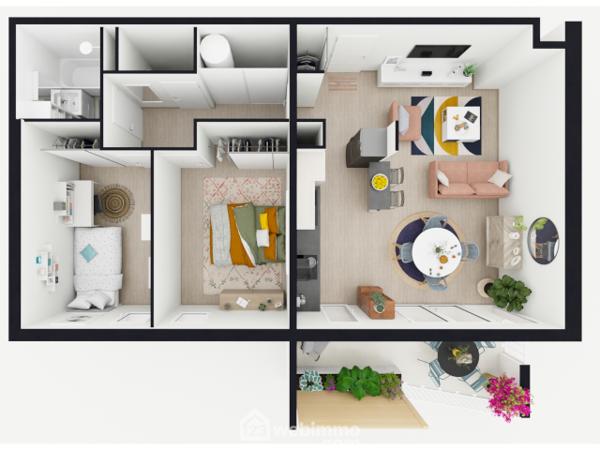 Appartement 70 m² à Marseille 13009