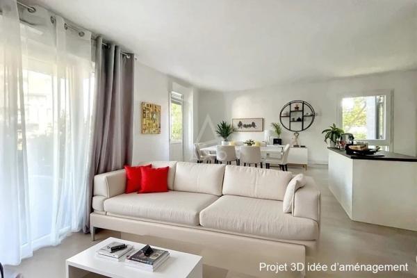 Appartement  T4-80 m2 avec 3 chambres, salon exposé S/O,dans immueble 2018 avec ascenseur,  garage- quartier BEAUREGARD à Rennes