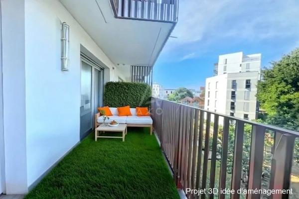 Appartement  T4-80 m2 avec 3 chambres, salon exposé S/O,dans immueble 2018 avec ascenseur,  garage- quartier BEAUREGARD à Rennes