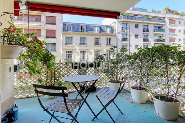 PARIS XVI, 2 CHAMBRES, PLACE RODIN, 75M2 AVEC TERRASSE DE 7.5M2