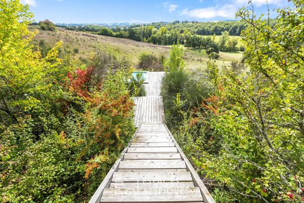 Maison d’architecte dans les bois à Auch