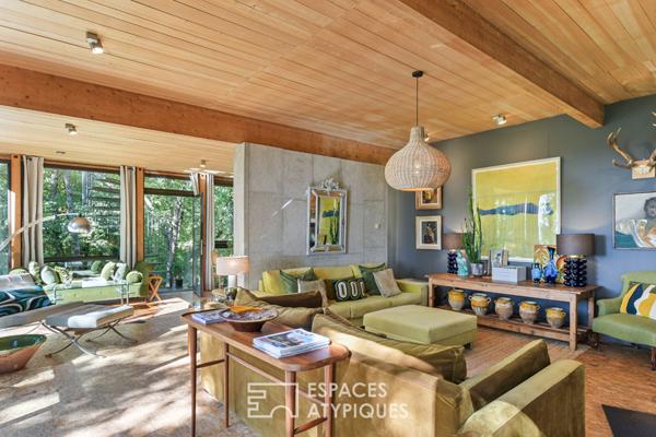 Maison d’architecte dans les bois à Auch