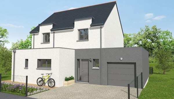 Terrain + Maison à vendre 5 pièces - 130 m²