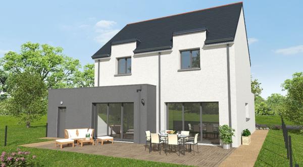 Terrain + Maison à vendre 5 pièces - 130 m²