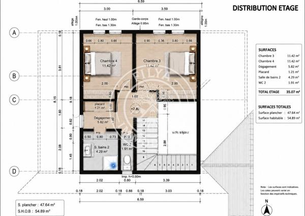 ROURA à construire maison duplex T4