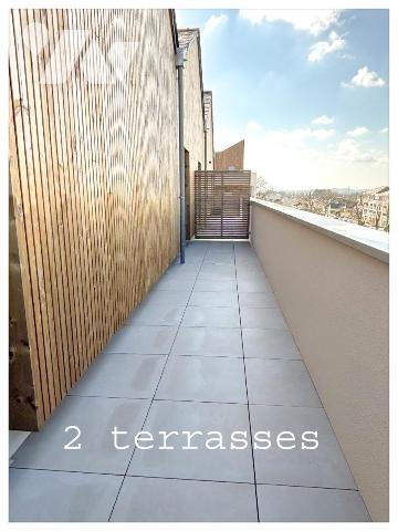 Appartement NEUF situé au dernier étage avec terrasse/balcon et garage PMR