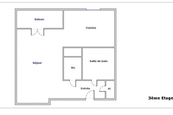 Appartement à vendre 1 pièces LYON 3EME ARRONDISSEMENT (69)