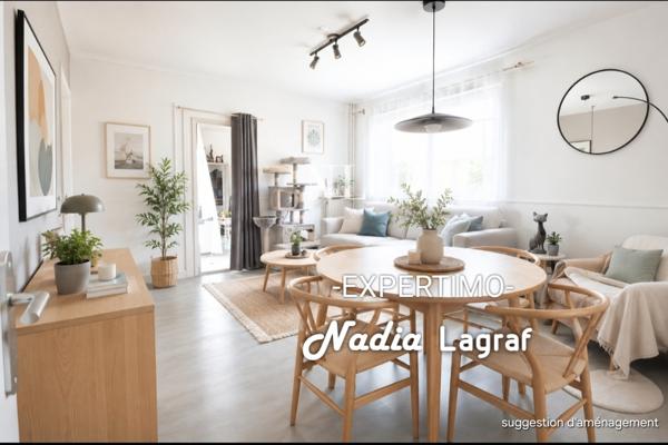 Appartement F5 familial lumineux de 80,89 m² avec balcon