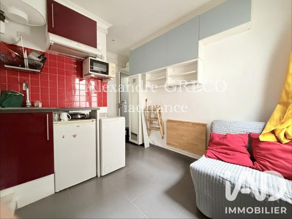 Studio à vendre 11 m² Paris 20
