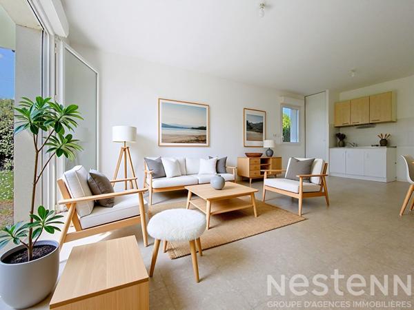 OFFRE ACCEPTEE - SAINT SEBASTIEN SUR LOIRE APPARTEMENT T2 AVEC JARDIN PRIVATIF 130 M2 CAVE ET STATIONNEMENT