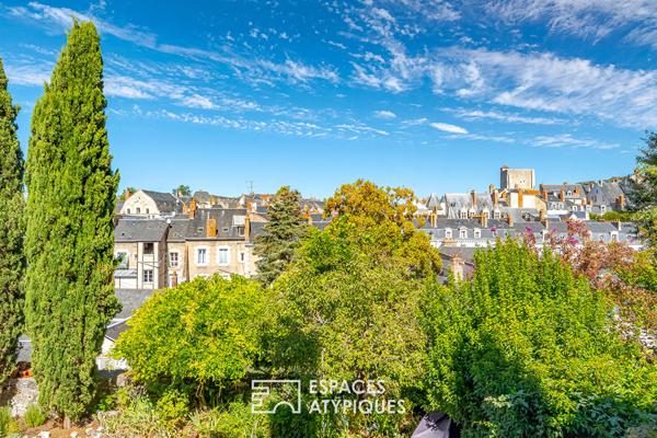 Appartement de caractère et son toit terrasse
