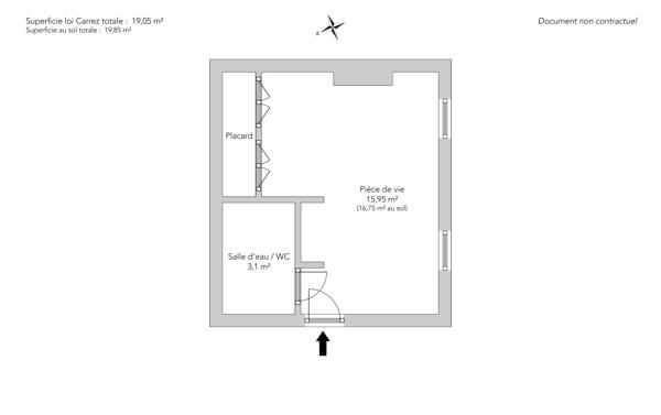 Appartement Paris 18 e - LEPIC / ABBESSES