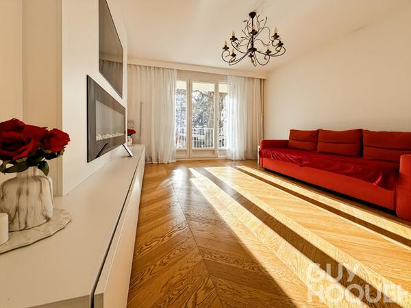 Appartement 69 m² - Terrasse - Parking - Cave - Calme absolu - Vue verdoyante.