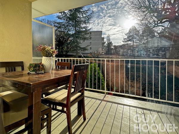 Appartement 69 m² - Terrasse - Parking - Cave - Calme absolu - Vue verdoyante.